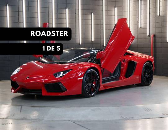 LAMBORGHINI AVENTADOR 6.5 V12 GASOLINA LP 700-4 ROADSTER ISR